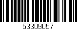 Código de barras (EAN, GTIN, SKU, ISBN): '53309057'