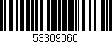 Código de barras (EAN, GTIN, SKU, ISBN): '53309060'