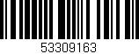 Código de barras (EAN, GTIN, SKU, ISBN): '53309163'