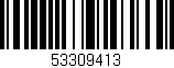 Código de barras (EAN, GTIN, SKU, ISBN): '53309413'