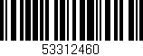 Código de barras (EAN, GTIN, SKU, ISBN): '53312460'