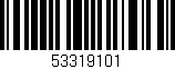 Código de barras (EAN, GTIN, SKU, ISBN): '53319101'