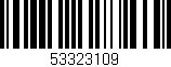Código de barras (EAN, GTIN, SKU, ISBN): '53323109'