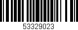 Código de barras (EAN, GTIN, SKU, ISBN): '53329023'