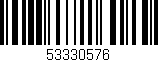 Código de barras (EAN, GTIN, SKU, ISBN): '53330576'