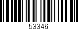 Código de barras (EAN, GTIN, SKU, ISBN): '53346'