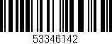 Código de barras (EAN, GTIN, SKU, ISBN): '53346142'