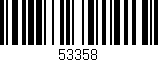 Código de barras (EAN, GTIN, SKU, ISBN): '53358'