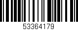 Código de barras (EAN, GTIN, SKU, ISBN): '53364179'