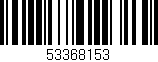 Código de barras (EAN, GTIN, SKU, ISBN): '53368153'
