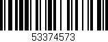 Código de barras (EAN, GTIN, SKU, ISBN): '53374573'