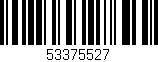 Código de barras (EAN, GTIN, SKU, ISBN): '53375527'