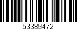 Código de barras (EAN, GTIN, SKU, ISBN): '53389472'