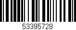 Código de barras (EAN, GTIN, SKU, ISBN): '53395728'