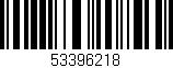 Código de barras (EAN, GTIN, SKU, ISBN): '53396218'
