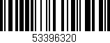 Código de barras (EAN, GTIN, SKU, ISBN): '53396320'