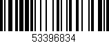 Código de barras (EAN, GTIN, SKU, ISBN): '53396834'