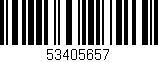 Código de barras (EAN, GTIN, SKU, ISBN): '53405657'