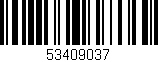 Código de barras (EAN, GTIN, SKU, ISBN): '53409037'