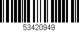 Código de barras (EAN, GTIN, SKU, ISBN): '53420949'