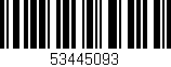 Código de barras (EAN, GTIN, SKU, ISBN): '53445093'