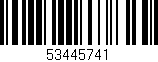 Código de barras (EAN, GTIN, SKU, ISBN): '53445741'