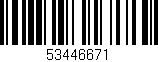 Código de barras (EAN, GTIN, SKU, ISBN): '53446671'