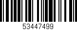 Código de barras (EAN, GTIN, SKU, ISBN): '53447499'