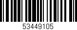 Código de barras (EAN, GTIN, SKU, ISBN): '53449105'