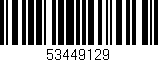 Código de barras (EAN, GTIN, SKU, ISBN): '53449129'