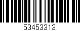 Código de barras (EAN, GTIN, SKU, ISBN): '53453313'