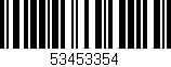 Código de barras (EAN, GTIN, SKU, ISBN): '53453354'