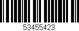 Código de barras (EAN, GTIN, SKU, ISBN): '53455423'