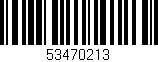 Código de barras (EAN, GTIN, SKU, ISBN): '53470213'