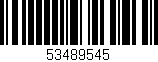 Código de barras (EAN, GTIN, SKU, ISBN): '53489545'