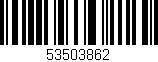 Código de barras (EAN, GTIN, SKU, ISBN): '53503862'