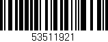 Código de barras (EAN, GTIN, SKU, ISBN): '53511921'