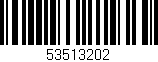 Código de barras (EAN, GTIN, SKU, ISBN): '53513202'
