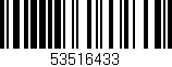 Código de barras (EAN, GTIN, SKU, ISBN): '53516433'
