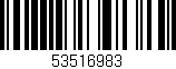 Código de barras (EAN, GTIN, SKU, ISBN): '53516983'