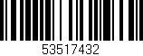 Código de barras (EAN, GTIN, SKU, ISBN): '53517432'