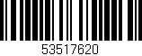 Código de barras (EAN, GTIN, SKU, ISBN): '53517620'