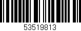 Código de barras (EAN, GTIN, SKU, ISBN): '53519813'