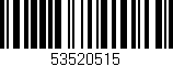 Código de barras (EAN, GTIN, SKU, ISBN): '53520515'