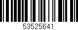 Código de barras (EAN, GTIN, SKU, ISBN): '53525641'