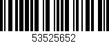 Código de barras (EAN, GTIN, SKU, ISBN): '53525652'