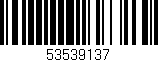 Código de barras (EAN, GTIN, SKU, ISBN): '53539137'