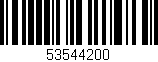 Código de barras (EAN, GTIN, SKU, ISBN): '53544200'