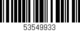 Código de barras (EAN, GTIN, SKU, ISBN): '53549933'