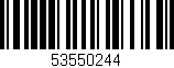 Código de barras (EAN, GTIN, SKU, ISBN): '53550244'
